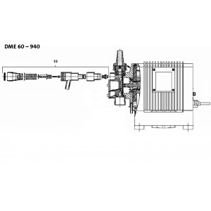 Kit venting valve, DME60-940 PV/V/C (Includes venting valve only)