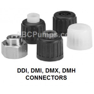 Connector set - DN 8 PVC 1/2 and 4/6. Alldos 529-044